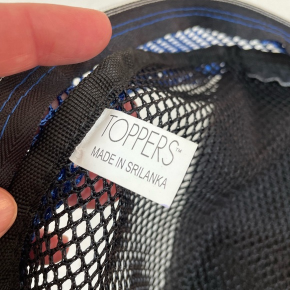 Blue & Black Lightweight Mesh Backpack - Picture 12 of 16